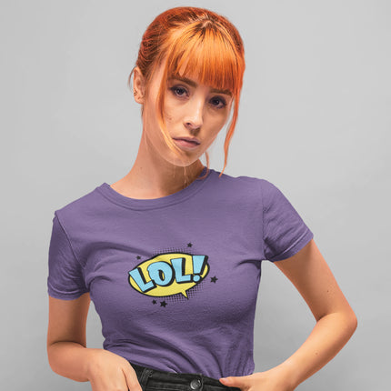LOL Graphic Sculpted Tee