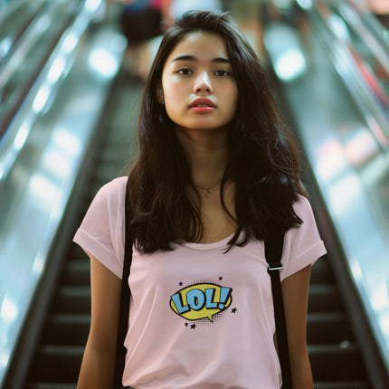 LOL Graphic Sculpted Tee