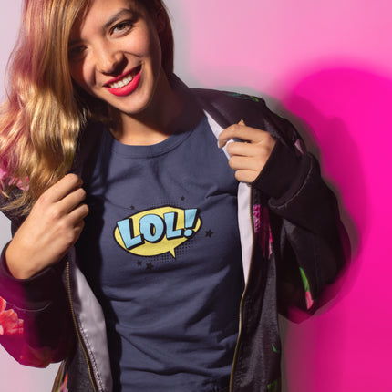 LOL Graphic Sculpted Tee