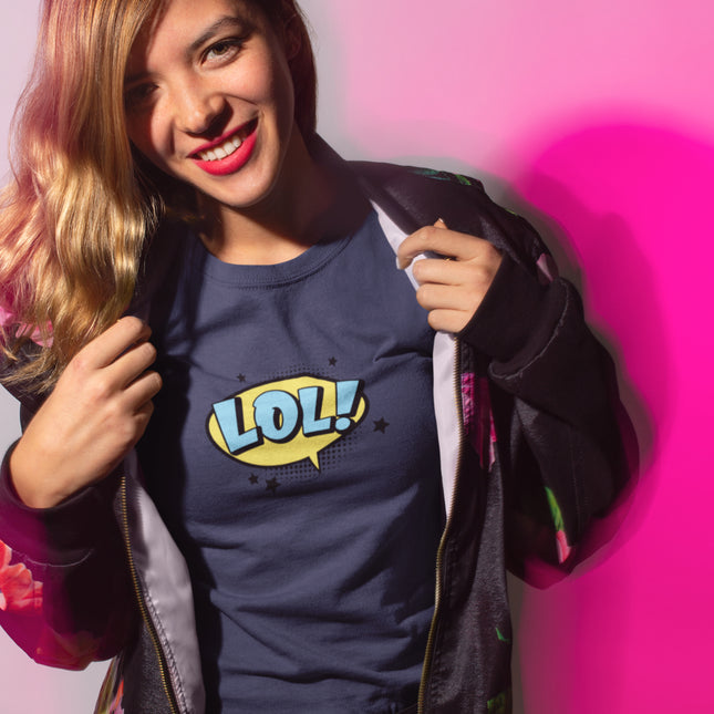 LOL Graphic Sculpted Tee