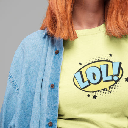 LOL Graphic Sculpted Tee