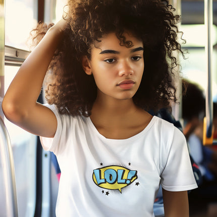 LOL Graphic Sculpted Tee