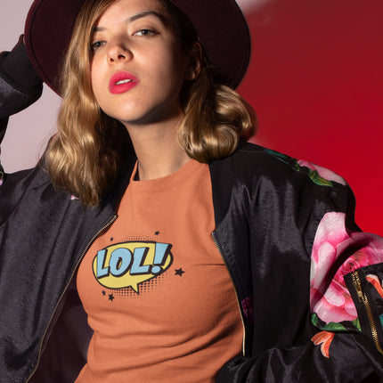 LOL Graphic Sculpted Tee