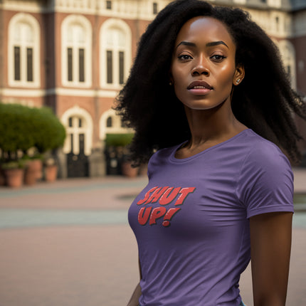 Shut Up! Sculpted Tee