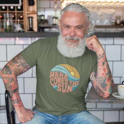 Sunshine Vibes Classic Tee- 'Here Comes the Sun'