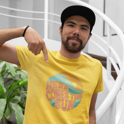 Sunshine Vibes Classic Tee- 'Here Comes the Sun'