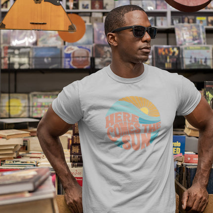 Sunshine Vibes Classic Tee- 'Here Comes the Sun'