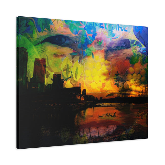 Impression sur toile vibrante – Décoration murale inspirée de la nature