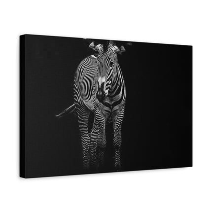 Toile murale zèbre | Décoration moderne en noir et blanc pour les amoureux des animaux