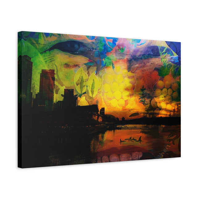 Impression sur toile vibrante – Décoration murale inspirée de la nature